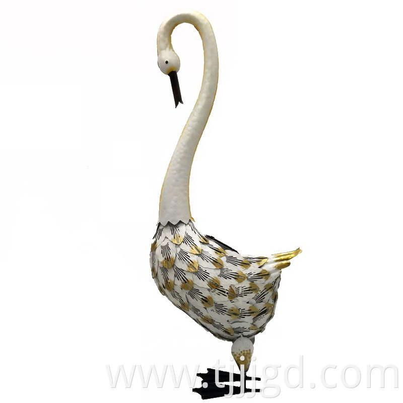 Luminous Iron Swan Lamp